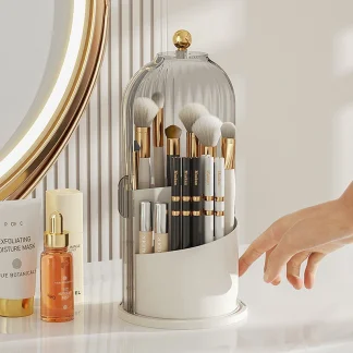 Rotating Makeup Brush Holder